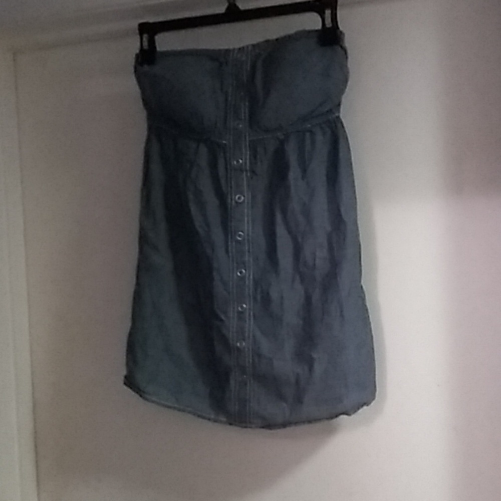 Strapless blouse